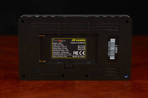 The back has a simple NP-F battery plate.