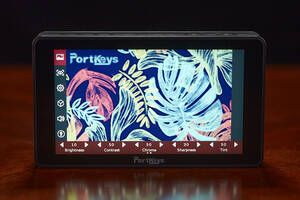 The LH5H features a "toughened" glass screen with touch control.