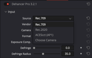 Select your input source.
