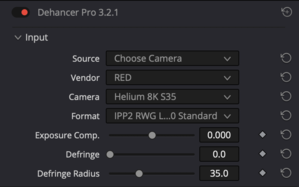 Select your camera.