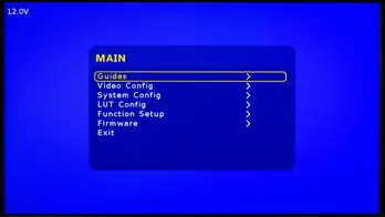 Main Menu