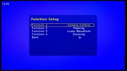 Function Menu