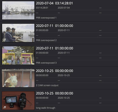 The new Media Pool Metadata View.