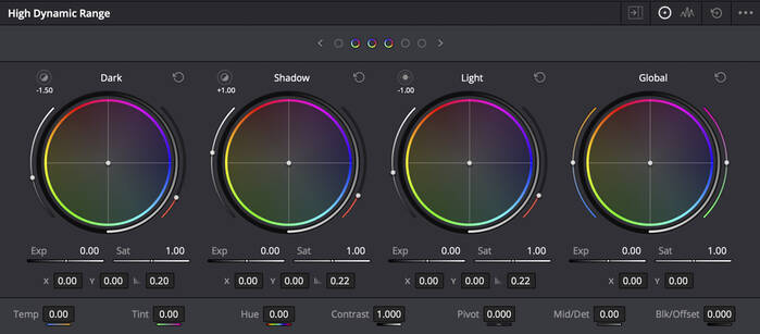 HDR Color Wheels